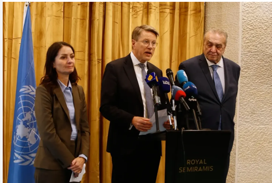 Історичний візит: делегація Радбезу ООН вперше з 1945 року прибула до Сирії Історичний візит: делегація Радбезу ООН вперше з 1945 року прибула до Сирії