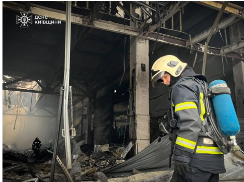 Київщина: ліквідовано наслідки атаки в трьох районах Київщина: ліквідовано наслідки атаки в трьох районах