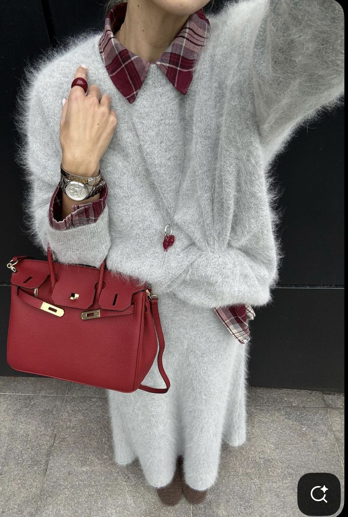 Пухнастий образ на зиму 2026