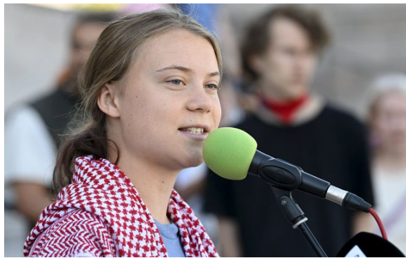 Ґрету Тунберг відпустили після арешту в Лондоні на пропалестинській акції протесту Ґрету Тунберг відпустили після арешту в Лондоні на пропалестинській акції протесту