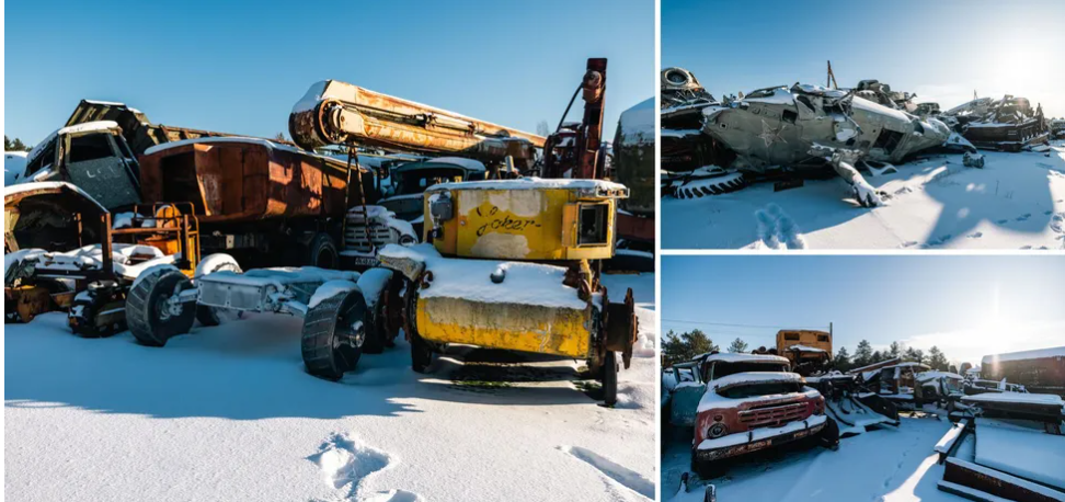 Робот "Joker", машини та гелікоптери: як зараз виглядає техніка, яку залучали до ліквідації аварії на ЧАЕС. Фото Робот "Joker", машини та гелікоптери: як зараз виглядає техніка, яку залучали до ліквідації аварії на ЧАЕС. Фото