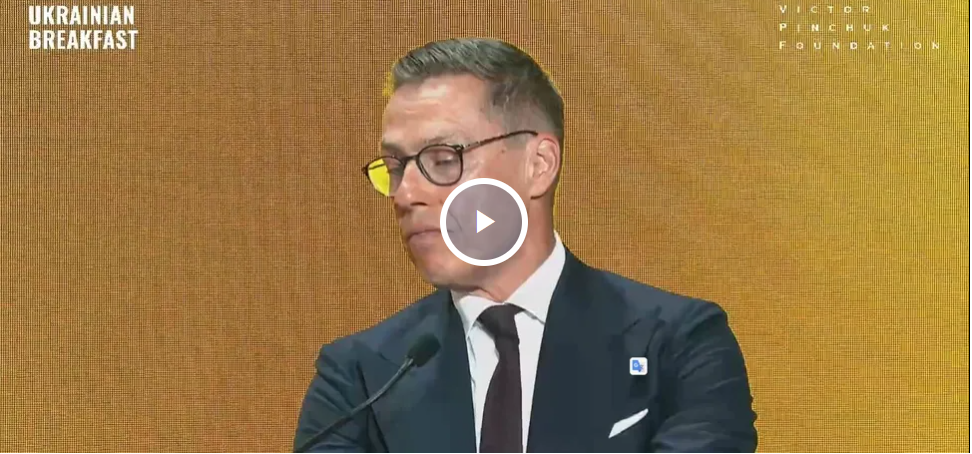 Стубб назвав головну проблему з мирним планом для України. Відео Стубб назвав головну проблему з мирним планом для України. Відео