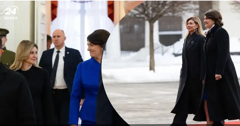 Олена Зеленська вразила стильним total black look під час робочої поїздки до Литви Олена Зеленська вразила стильним total black look під час робочої поїздки до Литви