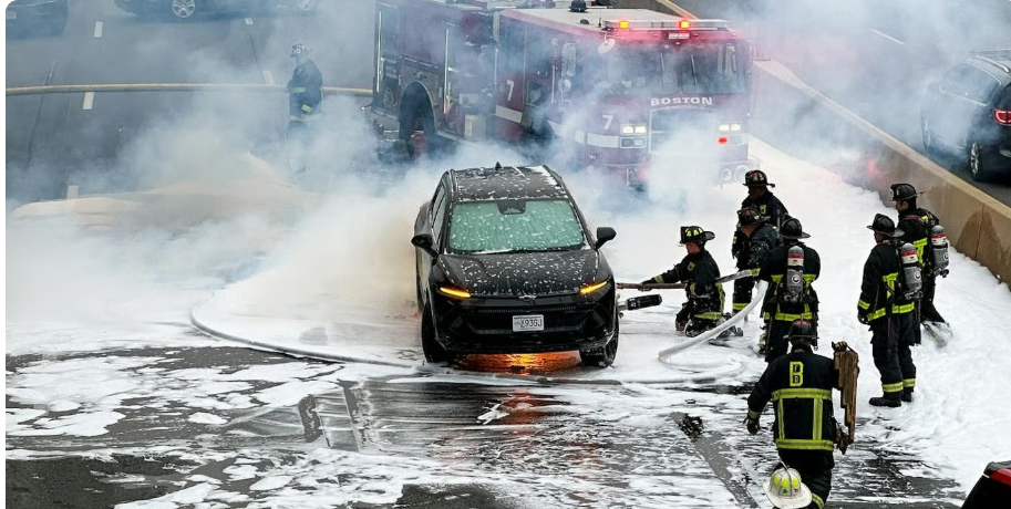 Як часто та чому загоряються електромобілі Як часто та чому загоряються електромобілі