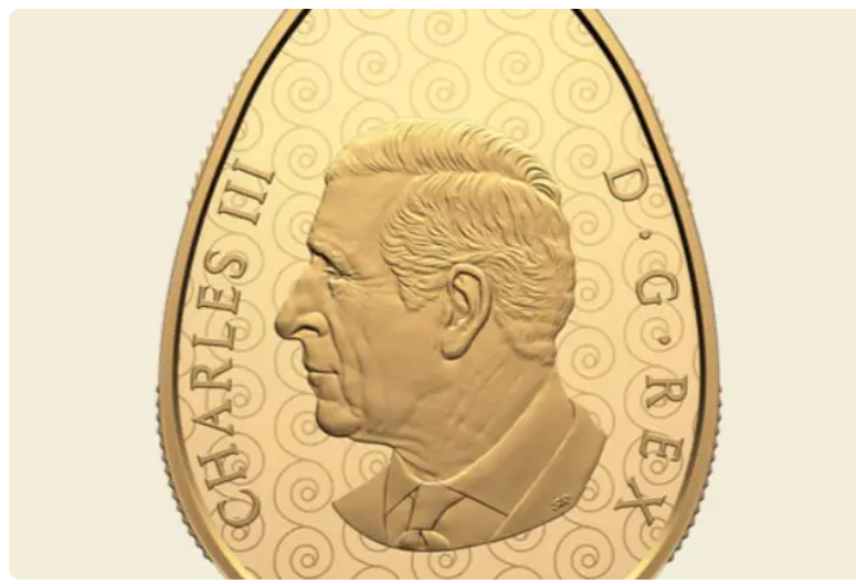 У Канаді випустили золоту монету у формі української писанки У Канаді випустили золоту монету у формі української писанки