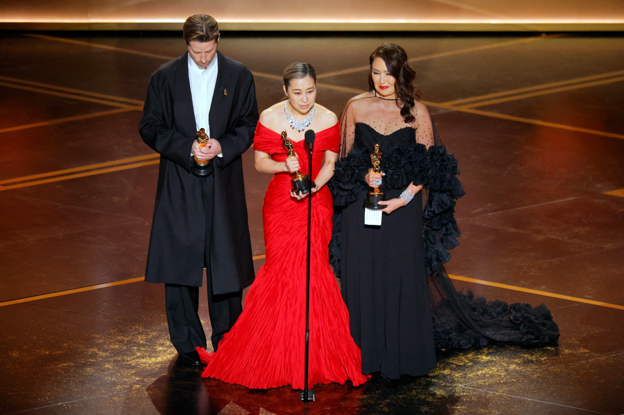 Команда K-pop-мисливиці на демонів (Фото: REUTERS/Mike Blake)