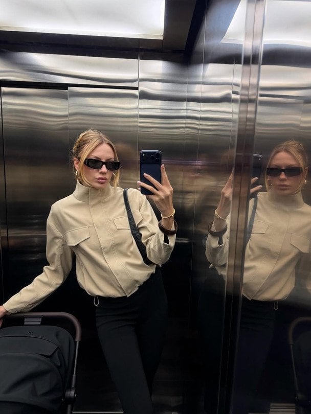 Леся Нікітюк з сином / © instagram.com/lesia_nikituk