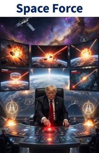 Трамп опублікував ШІ-зображення, де він воює у космосі та позує з інопланетянами Трамп опублікував ШІ-зображення, де він воює у космосі та позує з інопланетянами