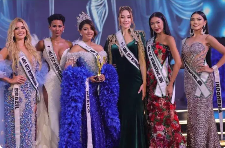 Українка здобула друге місце на Miss Eco International 2026 Українка здобула друге місце на Miss Eco International 2026
