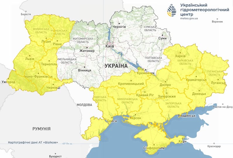 Погода в Україні 10 червня: місцями дощі та грози, але буде до +31 Погода в Україні 10 червня: місцями дощі та грози, але буде до +31