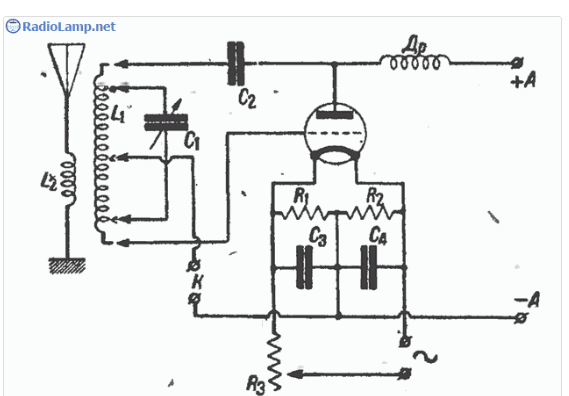 Простий короткохвильовий радіопередавач на лампі Простий короткохвильовий радіопередавач на лампі