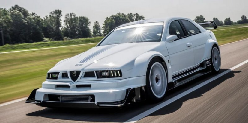 Легендарна Alfa Romeo 155 повертається у вигляді 740-сильного трекового суперкара Легендарна Alfa Romeo 155 повертається у вигляді 740-сильного трекового суперкара