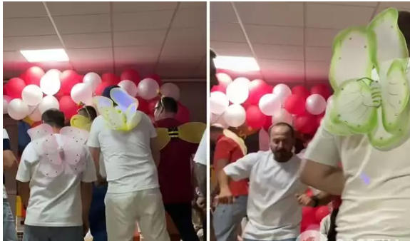 Діти запам'ятають це: татусі в костюмах бджілок і метеликів на святі в дитсадку стали зірками мережі Діти запам'ятають це: татусі в костюмах бджілок і метеликів на святі в дитсадку стали зірками мережі