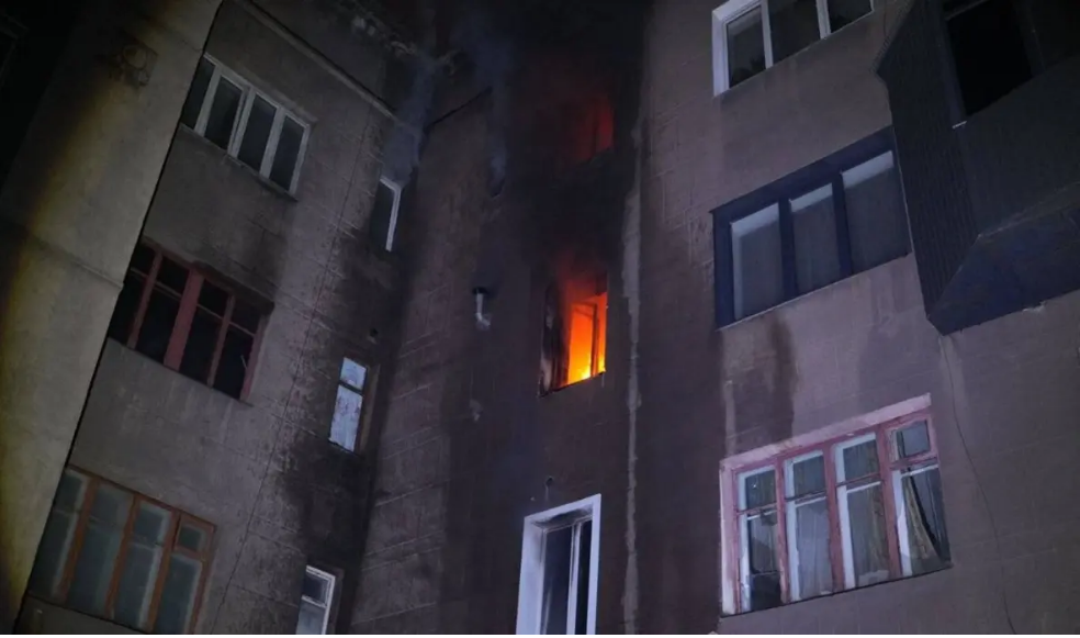 У Запоріжжі внаслідок атаки БпЛА постраждали двоє людей У Запоріжжі внаслідок атаки БпЛА постраждали двоє людей