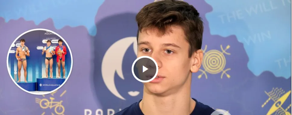 Український чемпіон відмовився стояти поруч із росіянином на подіумі чемпіонату світу зі стрибків у воду серед юніорів. Фотофакт Український чемпіон відмовився стояти поруч із росіянином на подіумі чемпіонату світу зі стрибків у воду серед юніорів. Фотофакт