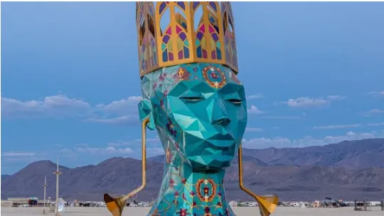 Восьминіг з металобрухту та зруйнована Ейфелева вежа: артоб'єкти Burning Man 2026 Восьминіг з металобрухту та зруйнована Ейфелева вежа: артоб'єкти Burning Man 2026