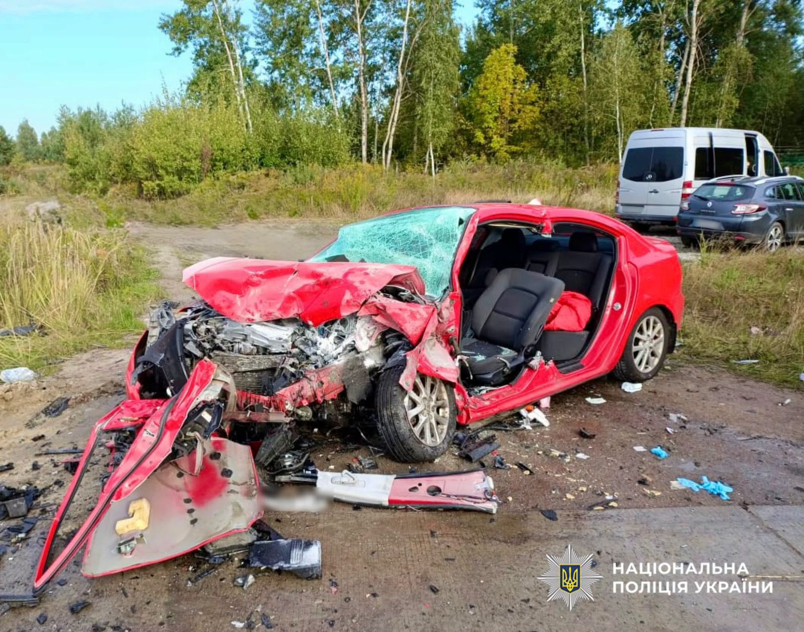 На Житомирщині внаслідок ДТП на трасі постраждали троє дорослих та троє дітей На Житомирщині внаслідок ДТП на трасі постраждали троє дорослих та троє дітей