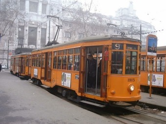 В Милане появилась сауна-трамвай
