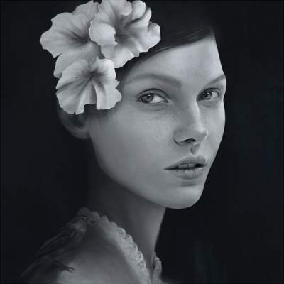 Меланхоличные портреты женщин от талантливого венгерского художника. Фото