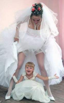 Курьезные свадебные снимки, которые вызывают истерический смех