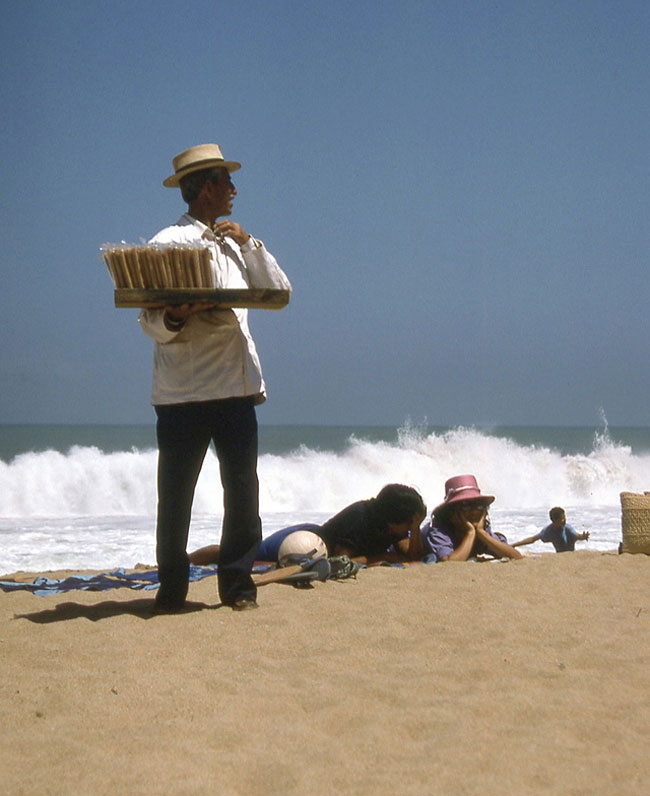 Пляжная жизнь Чили в 1980-е годы