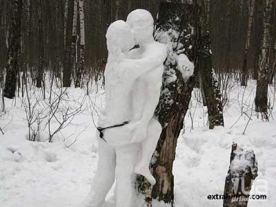 Забавные снеговики, созданные людьми с богатой фантазией