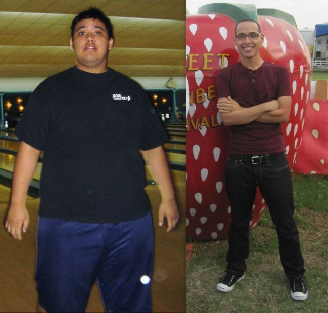 Преображение парней, сбросивших лишний вес