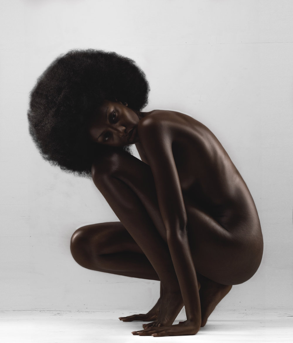 Чернокожие модели от фотографа Артура Кифа