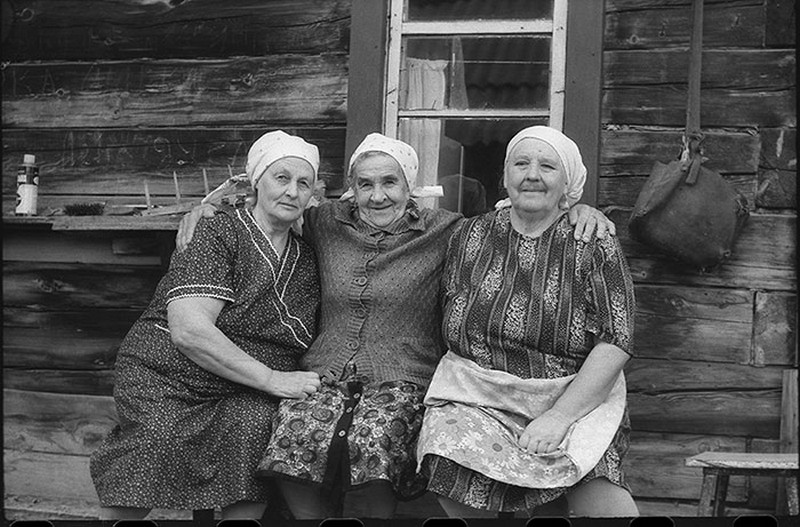 Обычные люди на чёрно-белых снимках Александра Кустова