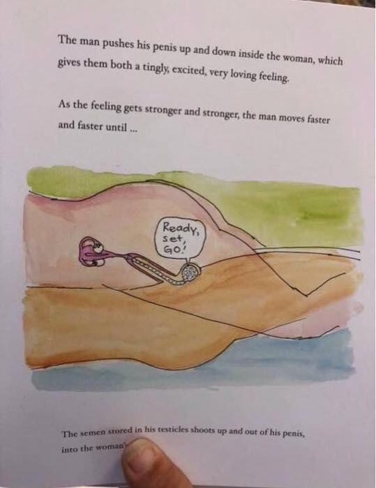 Детская книга о сексе с недетскими подробностями. Родители разбились на два лагеря. ФОТО