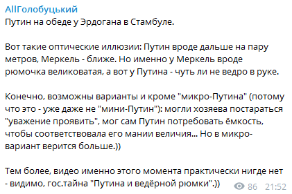 ''Ведро на руке'': в сети подметили оптическую иллюзию с Путиным