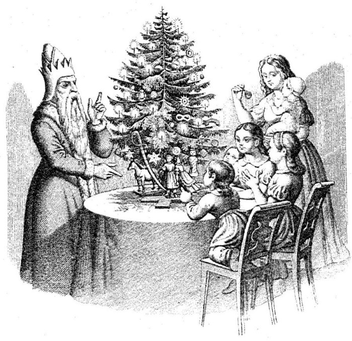 История новогодней елки в России