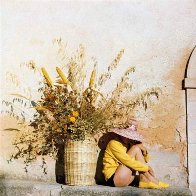 Цветные ретро-снимки известного французского фотографа. Фото