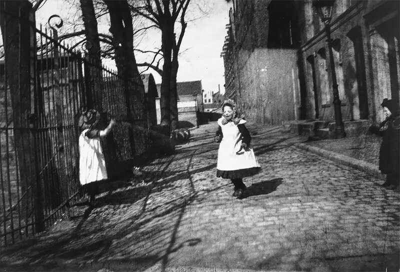 Улицы Амстердама 1890-х годов в объективе Георга Хендрика Брейтнера