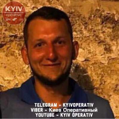 Похищение мужчины на Киевщине: кадры с места ЧП. Видео