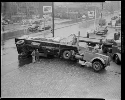 Автомобильные аварии в редких снимках ХХ века. Фото
