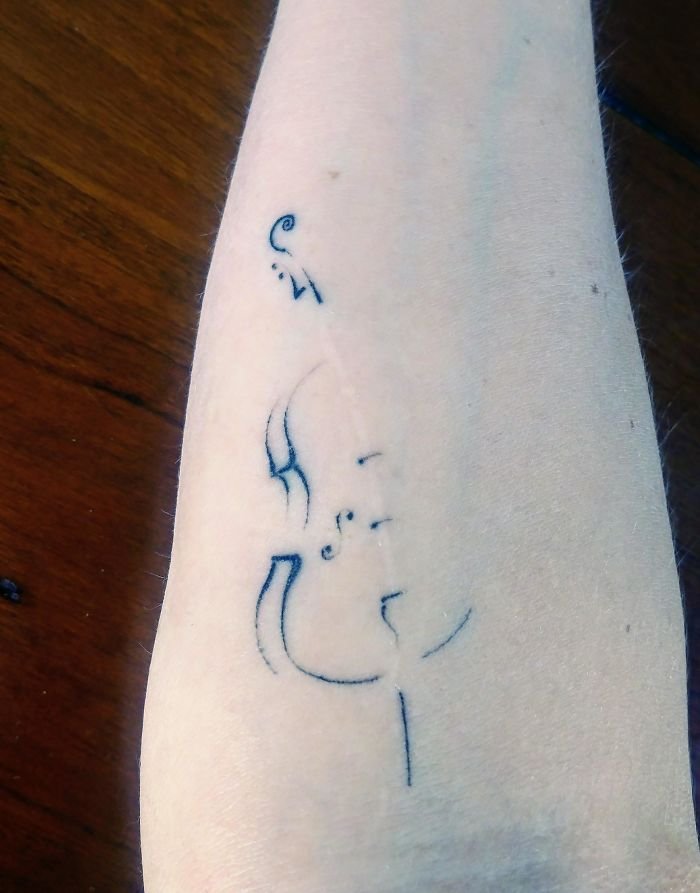 Креативные татуировки, которые скрывают шрамы