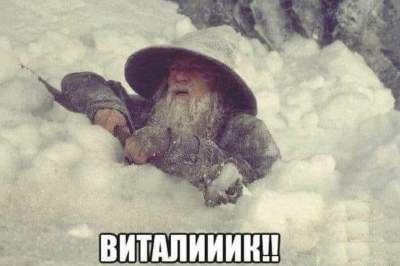 Соцсети отреагировали фотожабами на снежный «апокалипсис» в Киеве 