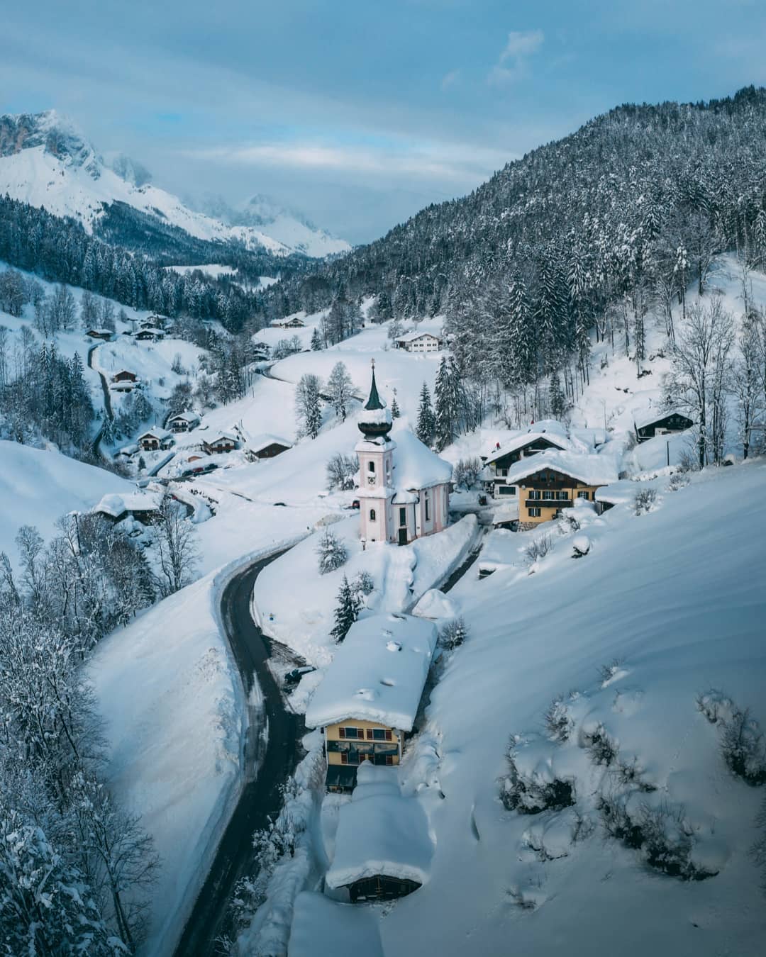 Красота зимней Австрии на снимках Себастьяна Шейхла