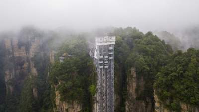 Так выглядит китайский лифт-рекордсмен. Фото