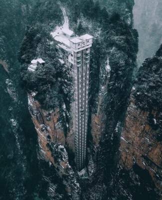 Так выглядит китайский лифт-рекордсмен. Фото