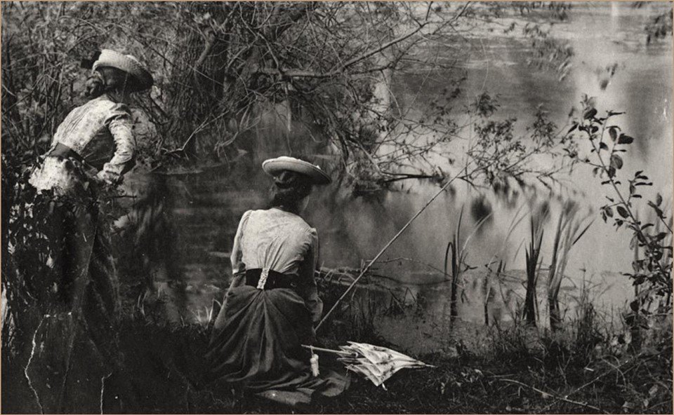 Чем занимались на дачах в конце ХІХ века. ФОТО Чем занимались на дачах в конце ХІХ века. ФОТО