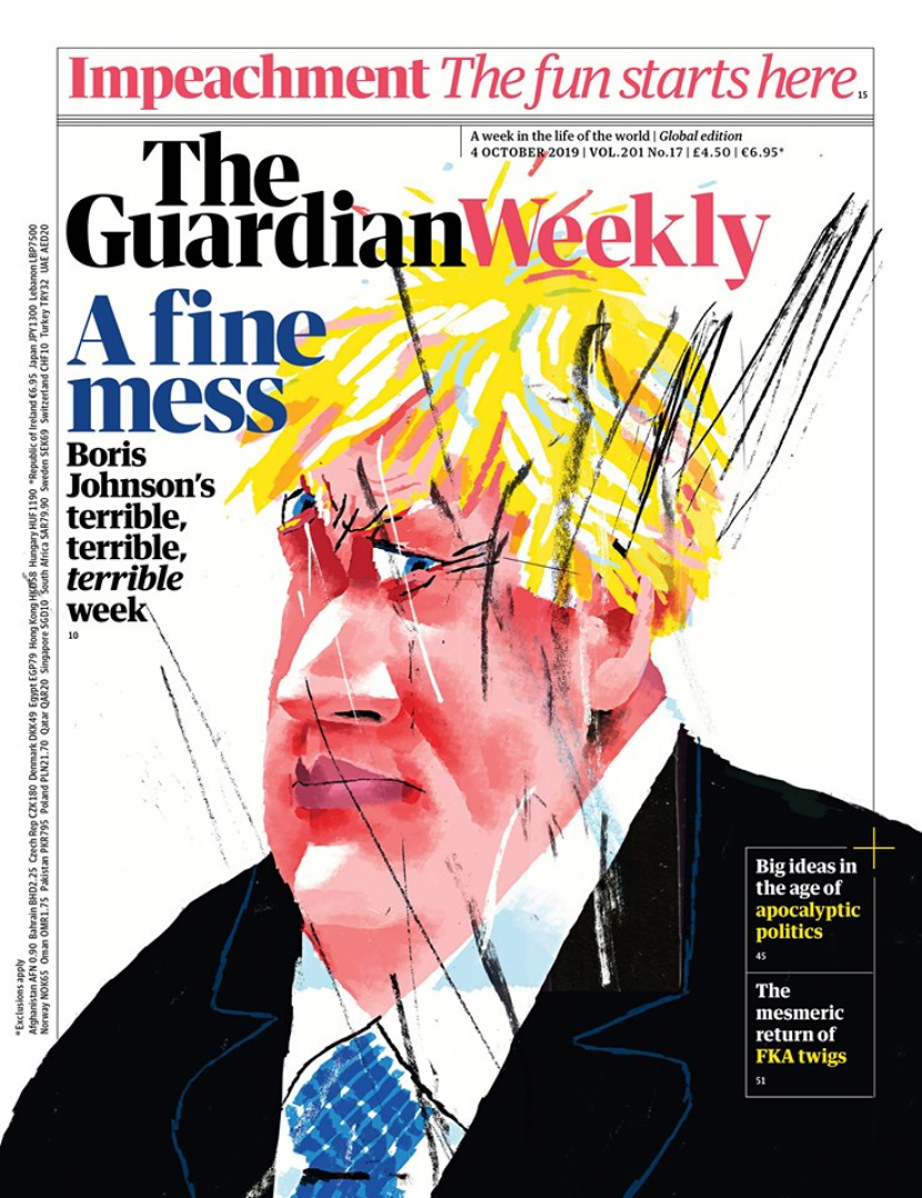 Карикатуры украинского художника украсили обложки The Guardian Weekly. ФОТО Карикатуры украинского художника украсили обложки The Guardian Weekly. ФОТО