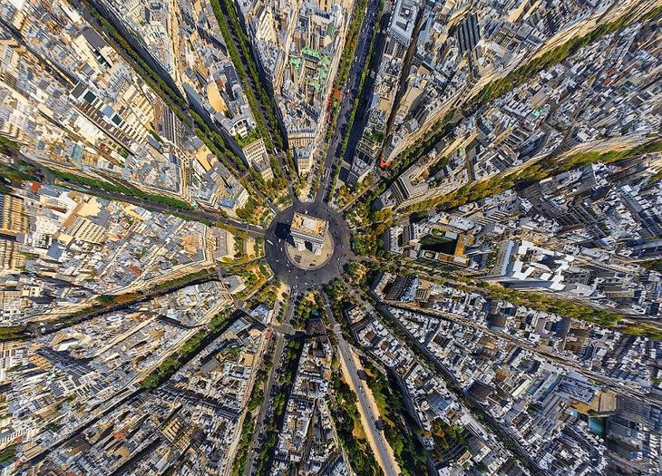 Виды известнейших городов с высоты птичьего полета. ФОТО