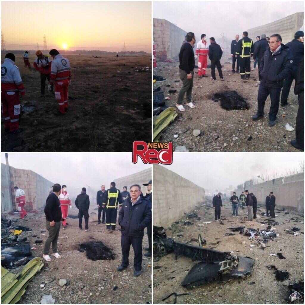 Крушение самолета МАУ в Иране: как выглядит место трагедии. ФОТО
