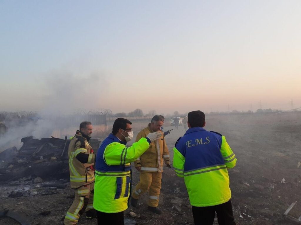 Крушение самолета МАУ в Иране: как выглядит место трагедии. ФОТО