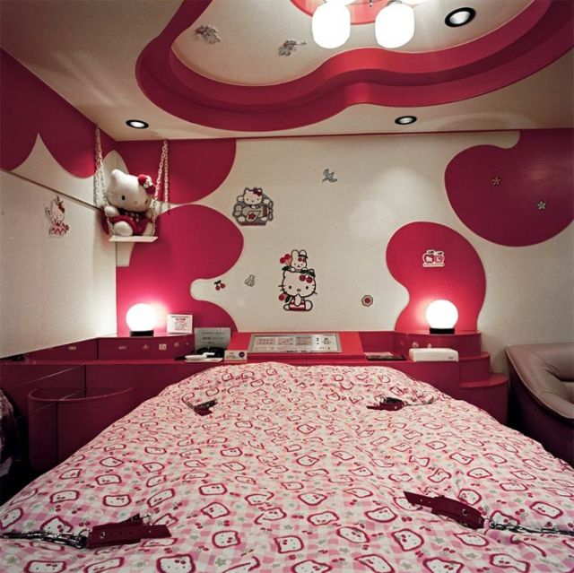 Дизайны японских гостиниц любви