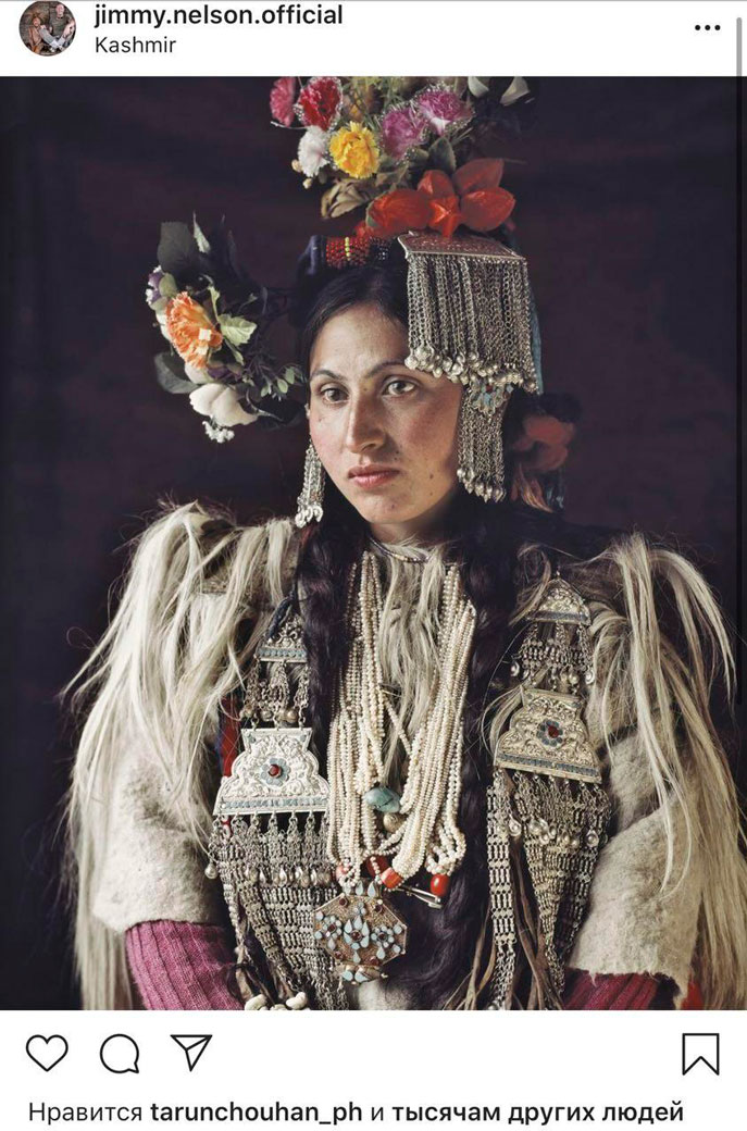 Уникальные снимки исчезающих коренных народов мира от британского фотографа. ФОТО