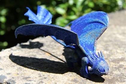 Ученые изготовили дракона для семилетней австралийки 