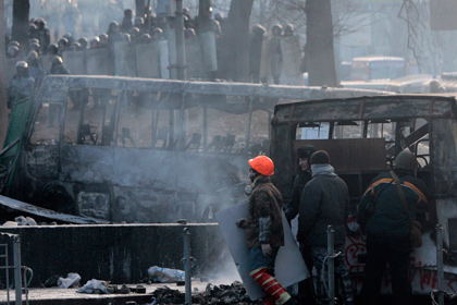 МВД оценило ущерб от беспорядков в Киеве